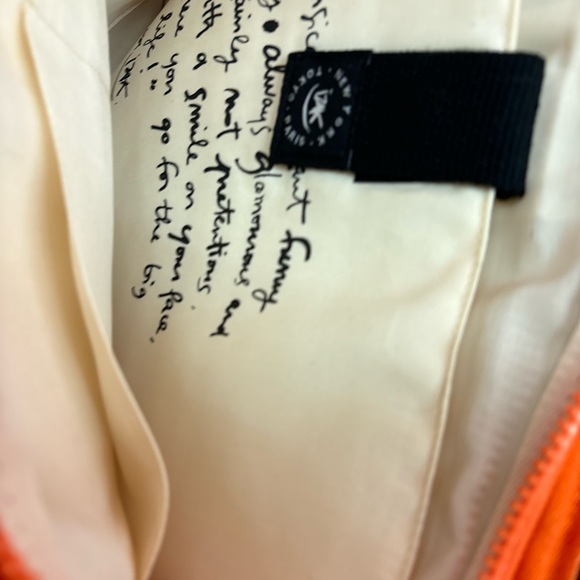 L'Artiste Izak Orange Canvas Bag - Picture 8 of 11